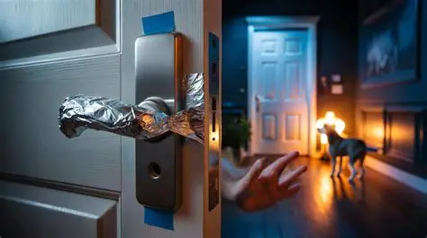 More People Are Putting Aluminum Foil on Door Handles