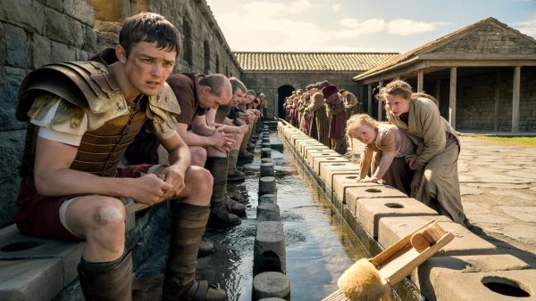 Shocking Secrets Unearthed: Hadrian’s Wall Latrines Expose Ancient Roman Soldiers’ Gut Horrors