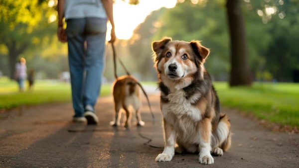 Darum starrt dein Hund dich an, wenn er sein Geschäft macht