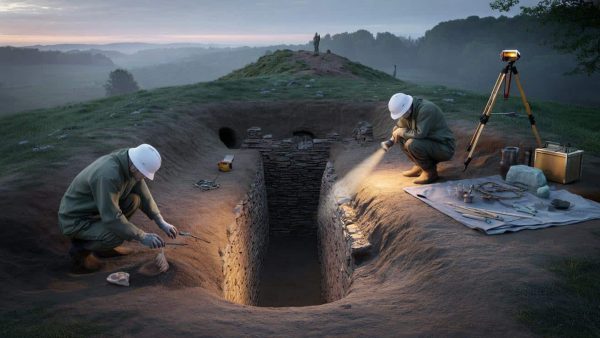 Unearthing the Secrets of a Medieval Tunnel: Archaeologists Discover a Mysterious Passageway in the Harz Mountains