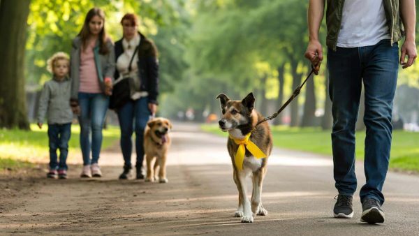 The Surprising Meaning Behind the Yellow Dog Leash: Why You Should Never Ignore This Warning Signal