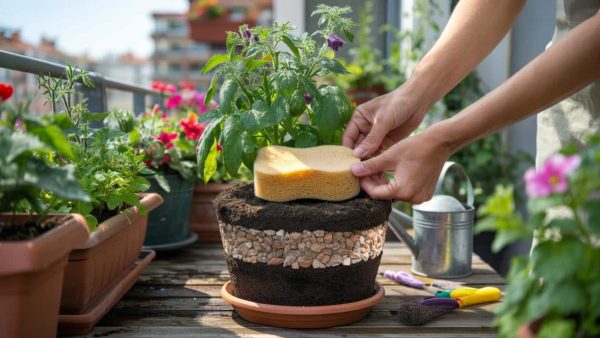 Discover the Garden Game-Changer You Already Own – Sponges Solve Drought!