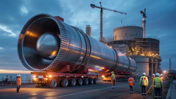 Massive Steel Giant: France Delivers 500-Ton Heart for British Nuclear Reactor