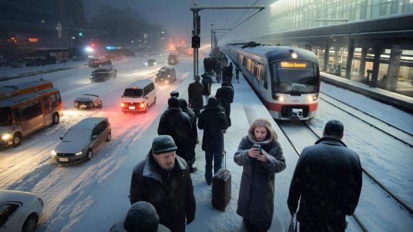 Snowpocalypse Hits Hard: Who’s to Blame as Roads and Rails Grind to a Halt?