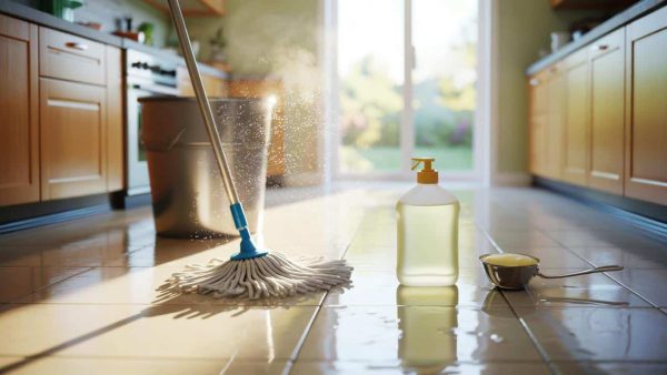 Shocking Cleaning Hack: Just One Spoon of This Cheap Kitchen Staple Leaves Floors Sparkling for a Week!