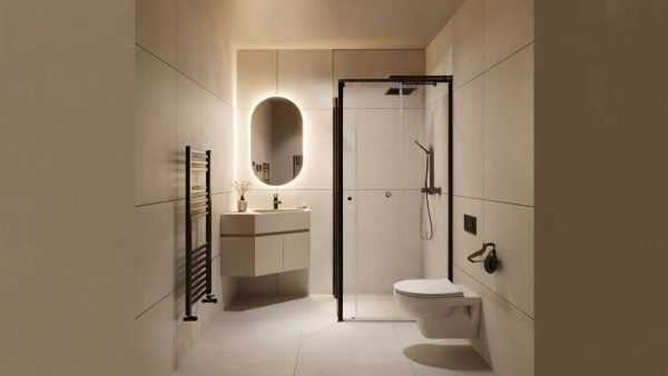 From Dingy Disaster to Designer Delight: How This Tiny Bathroom Became a Chic Oasis