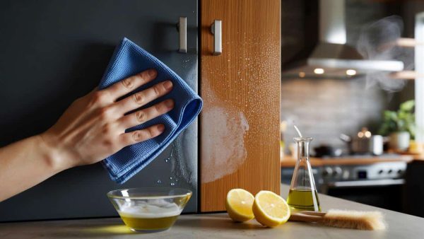 The Unbelievable Trick That Banishes Kitchen Cabinet Grease in Minutes!